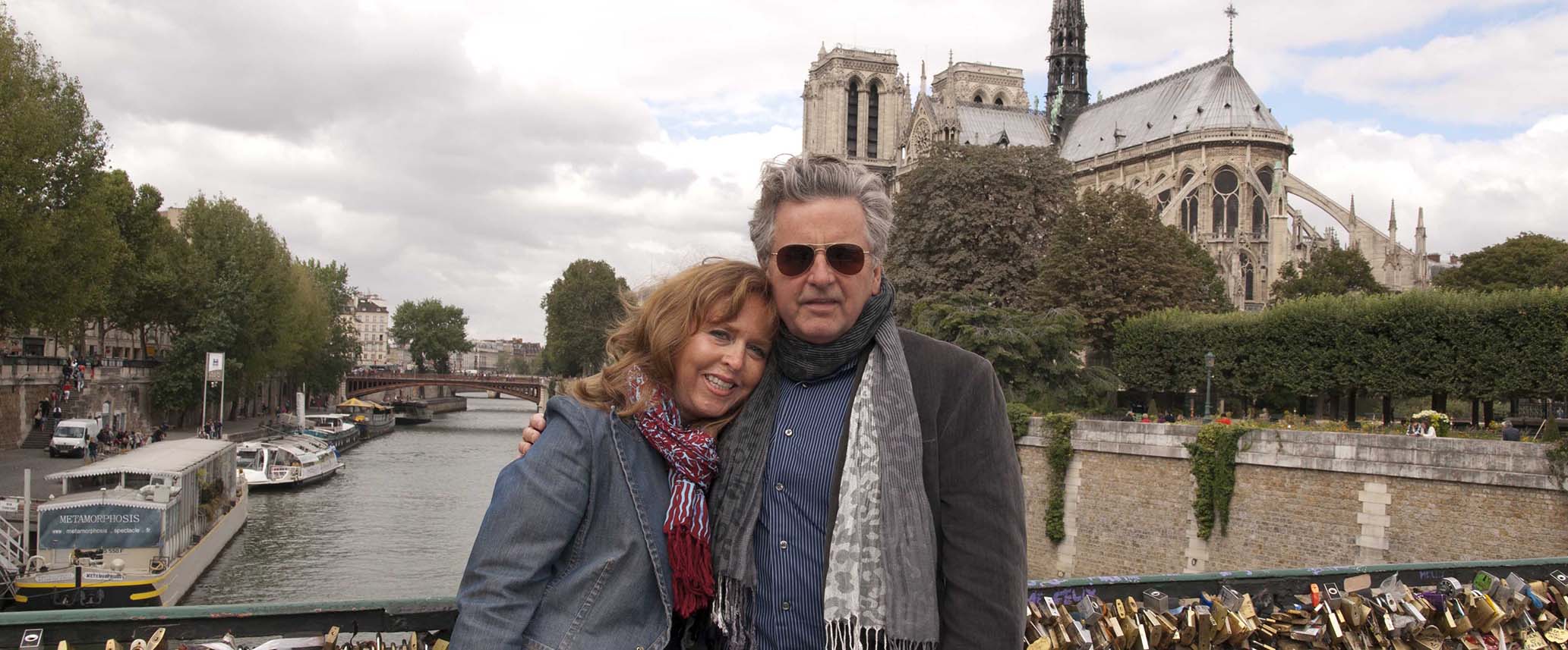 Bill and Caryl in Paris